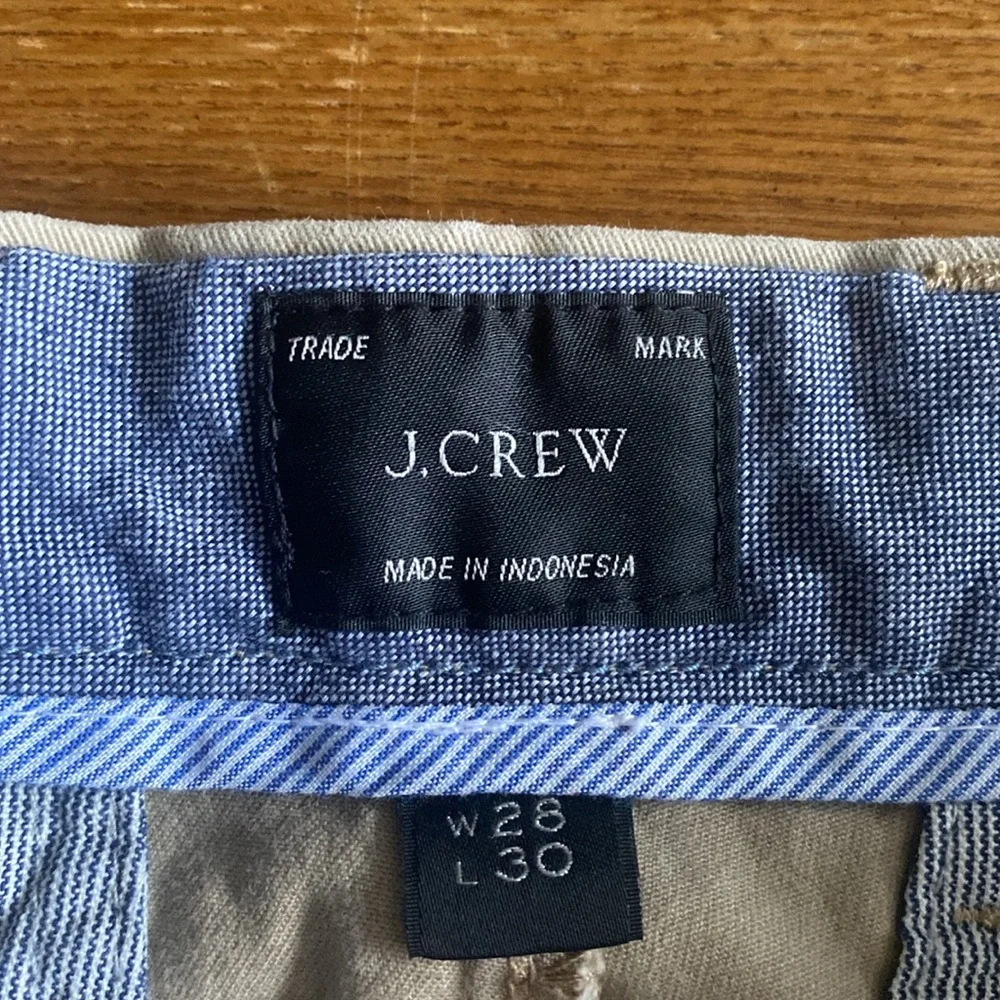 J. Crew khaki pants NWOT